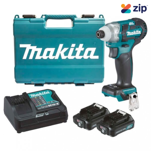 Makita TD111DSAE - 12V Max Cordless Brushless Impact Driver Kit