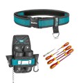 Makita TRADIEBELT1 - Quick Release Tool Belt & Electrician Pouch Trade Pack