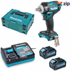 Makita TW004GM201 - 40V 4.0Ah Max XGT Cordless Brushless 1/2" Impact Wrench Kit