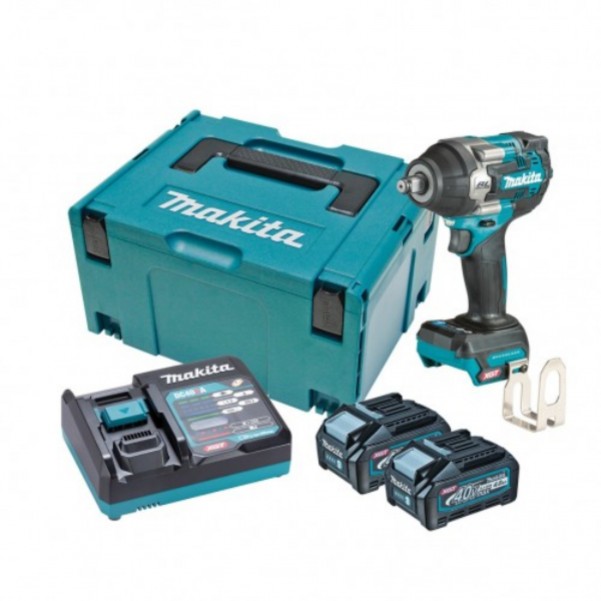 Makita TW007GM201 - 40V 4.0Ah Max XGT Cordless Brushless 1/2" Mid-Torque Impact Wrench Kit Impact Wrenches