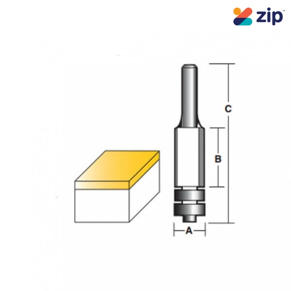 Carb-I-Tool TX8016BB1/2 - Laminate Trim Bits & Cutters