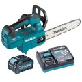 Makita UC003GM101 - 40V Max 4.0 Ah XGT 300mm Cordless Brushless Top Handle Chainsaw Kit Chain Saw