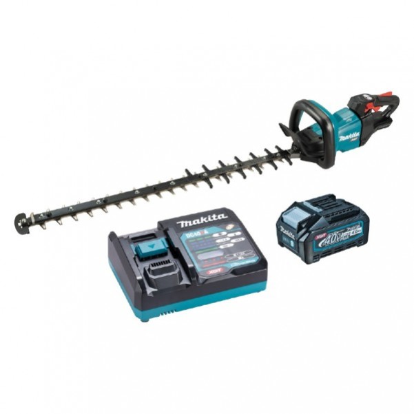 Makita UH007GM101 - 40V Max 4.0Ah 750mm XGT Heavy Duty Brushless Cordless Hedge Trimmer Combo Kit