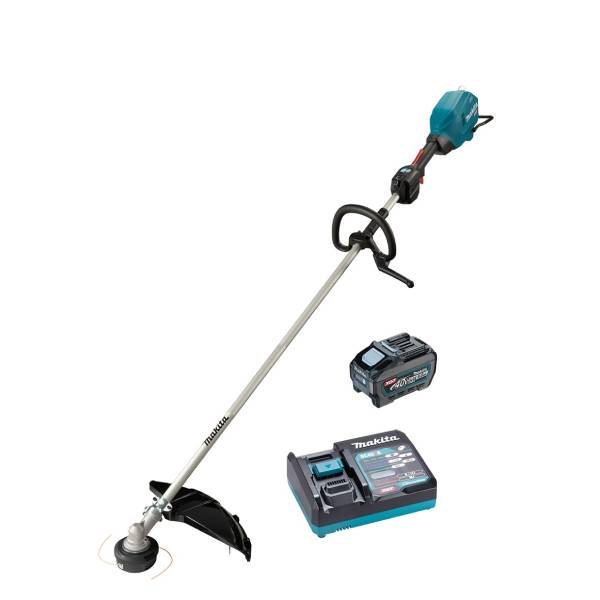 Makita UR007GT101 - 40V Max 5.0Ah Brushless Loop Handle Line Trimmer Kit