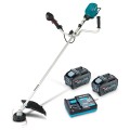 Makita UR013GT202 - 40V Max 5.0Ah Li-ion Cordless Brushless U-Handle Line Trimmer Combo Kit