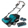 Makita UV001GM201 - 40V Max 4.0Ah Li-ion Cordless 380mm (15") Brushless Lawn Scarifier Kit