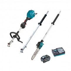 Makita UX01GT102 - 40V Max 5.0Ah XGT Brushless Multi-Function Powerhead with Attachments Kit