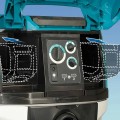 Makita VC006MZ02 - 80V 350W XGT Cordless Brushless AWS M Class 40L Dust Extraction Vacuum Skin Vacuum Accessories