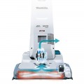 Makita VC010GZ - 40V Max Cordless Brushless Upright Vacuum Cleaner Skin Vacuums & Dust Extractors