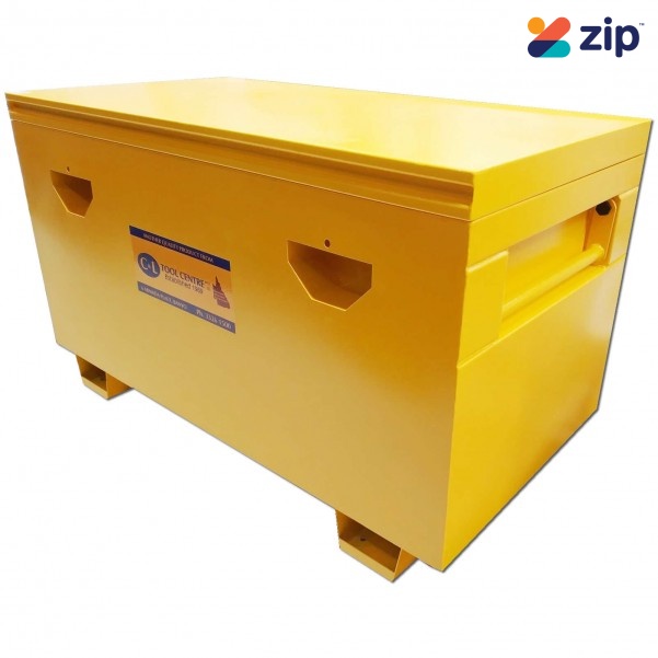 Mako TOB-SB2 - 1220x760x840mm Steel Yellow Heavy Duty Site Box Tool Boxes & Chests