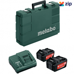 Metabo AU32100035 - 18V 5.2AH X2 Batteries and ASC30 Charger Combo Kit Batteries & Chargers