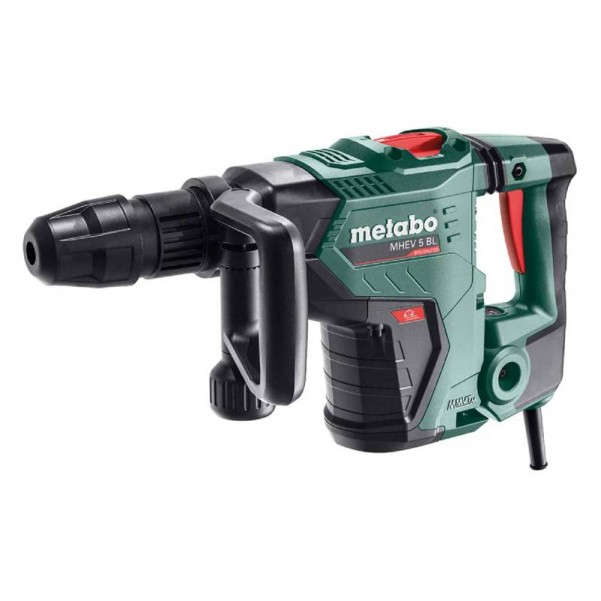 Metabo MHEV 5 BL (600769500) - 1150W 5kg Class Brushless SDS Max Chipping Hammer Demolition Jack Hammers