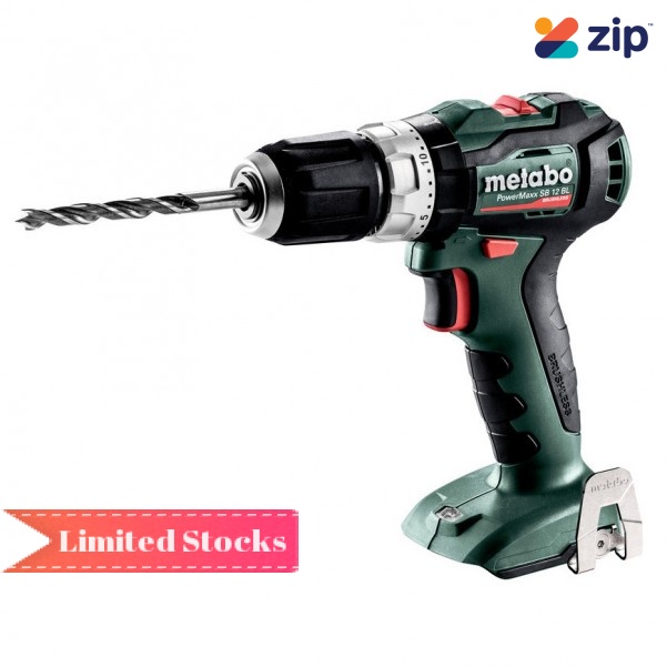 Metabo POWERMAXX SB 12 BL - 12V Brushless Lithium-Ion Cordless Compact Hammer Drill Skin 601077890