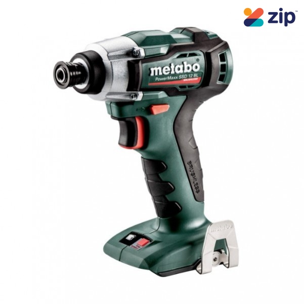 Metabo PowerMaxx SSD 12 BL – 12V 140Nm PowerMaxx Cordless Brushless 1/4 Impact Driver Skin 601115890 Cordless Tool Kits & Skins