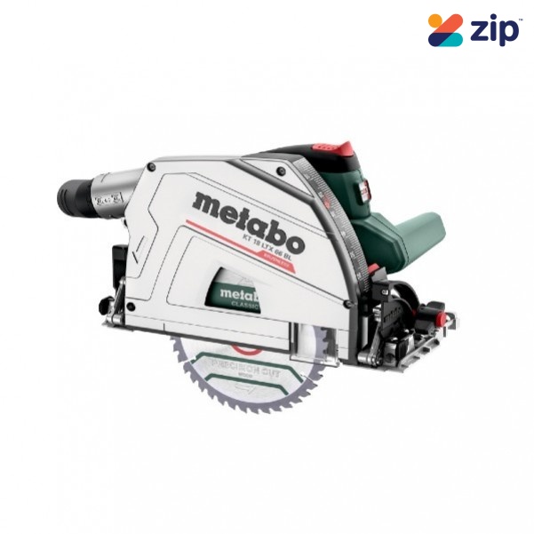 Metabo KT 18 LTX 66 BL - 18V 165mm Cordless Brushless Plunge Cut Circular Saw Skin 601866840