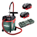 Metabo AS 36-18 H 30 PC-CC 10.0 DUO K (AU60207500) - 36V (18V x 2) Li-ion 10.0AH Cordless Brushless 30L Wet & Dry H-Class Vacuum Cleaner Kit Hazardous Materials Vacuums Metabo AS 36-18 H 30 PC-CC 10.0 DUO K (AU60207500) - 36V (18V x 2) Li-ion 10.0AH Cordless Brushless 30L Wet & Dry H-Class Vacuum Cleaner Kit Hazardous Materials Vacuums