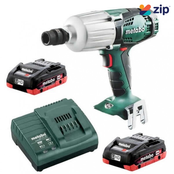 Metabo SSW 18 LTX 600 4.0 K - 18V 1/2" Impact Wrench 600Nm 4.0Ah LiHD Kit (AU60219840)