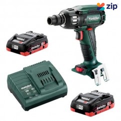 Metabo SSW 18 LTX 400 BL 4.0 K - 18V 1/2" Impact Wrench 130-400Nm 4.0Ah LiHD Kit  (AU60220540)