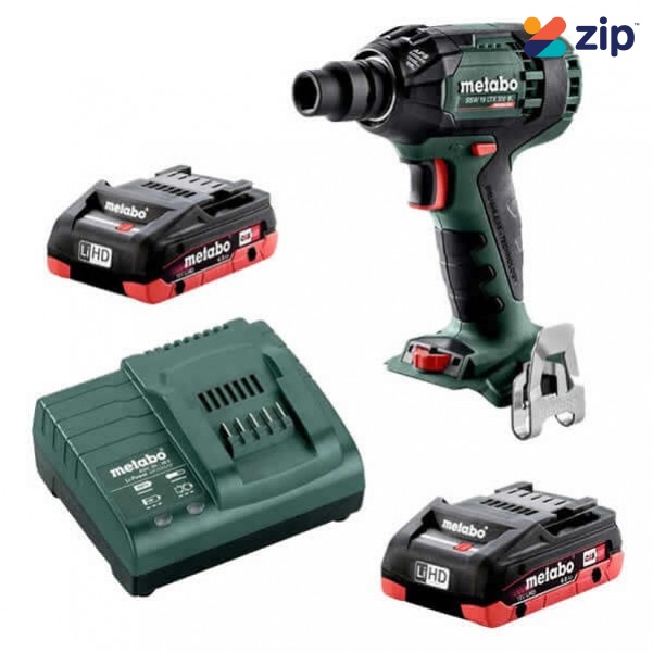 Metabo SSW 18 LTX 300 BL 4.0 K - 18V 1/2" Impact Wrench 300Nm 4.0Ah LiHD Kit (AU60239540)