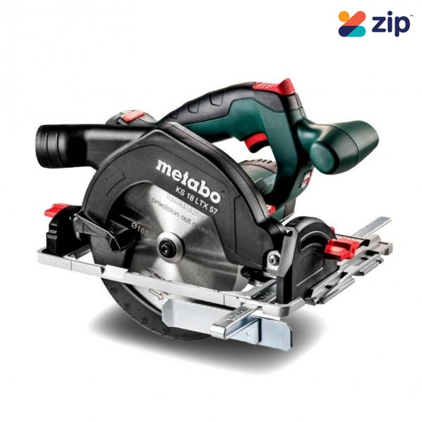 Metabo KS 18 LTX 57 BL (611857850) - 18V Li-ion Cordless 165mm (6-1/2") Circular Saw Skin