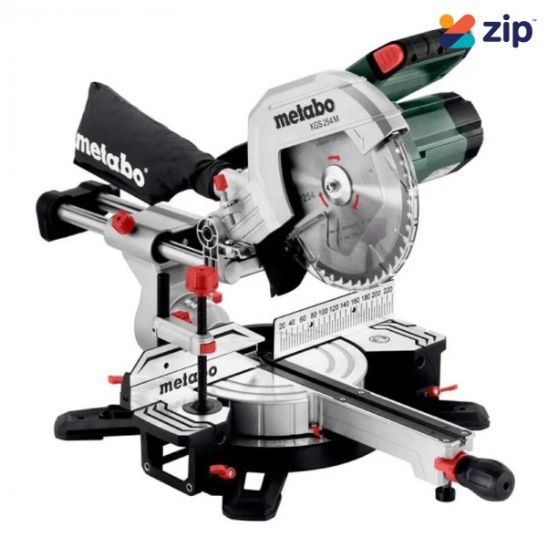 Metabo KGS 254 M (613254190) - 1450W 254mm (10") Sliding Compound Mitre Saw