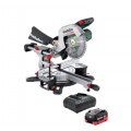 Metabo KGS 18 LTX BL 254 1 HD 5.5 K (AU61425400) - 18V Li-ion Cordless Brushless 254mm Sliding Compound Mitre Saw Kit Mitre Saws