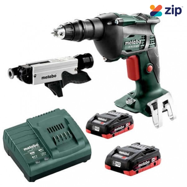 Metabo SE 18 LTX 4000 4.0 K - 18V Screwdriver 4000rpm with Magazine 4.0Ah LiHD Kit (AU62004840)