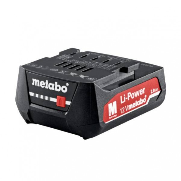 Metabo 12 V, 2.0 AH, LI-Power Battery Pack 625406000 