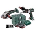 Metabo SB WB 125 BL M HD 4.0 Kit - 18V 2-Piece Brushless 4.0 Ah LiHD Combo Kit (AU68901780)