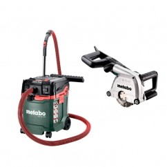 Metabo MFE 40 ASA 30 H PC COMBO (AU60010080)  - 240V Wall Chaser & H-Class Vacuum Combo