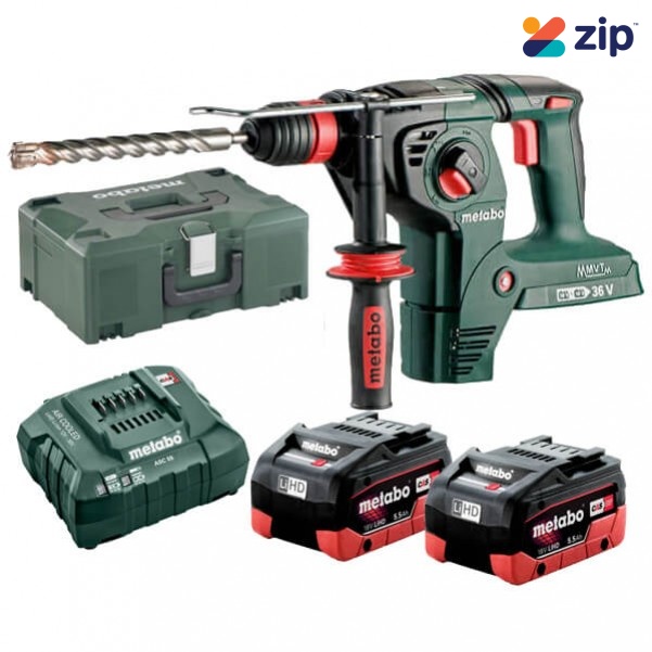 Metabo KHA 36-18 LTX 32K - 36V (18V x 2) SDS-Plus 3 Mode Rotary Hammer Kit AU60079625