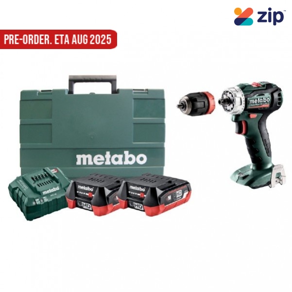 Metabo BS 12 BL Q PC 2.0 K - 12V 2.0Ah Cordless Brushless Drill/Screwdriver Kit AU60103920