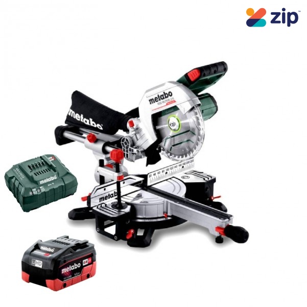 Metabo AU61421600 - 18V 5.5Ah 216mm Brushless Slide Mitre Saw Kit Cordless Tool Kits & Skins