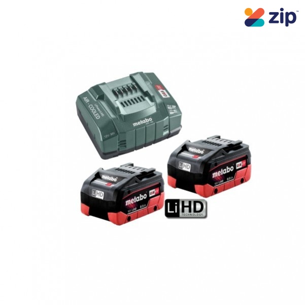 Metabo 8.0 LIHD 145 KIT - 12-36V 8.0Ah ASC 145 Fast Charger Starter Kit AU62738108 