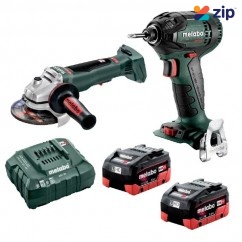 Metabo SSD WPB 125 BL M HD 5.5 - 18V 5.5Ah Li-Ion Cordless Brushless 2 Pieces Combo Kit AU68200250