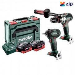 Metabo MET18BL2MB2HD5.5AF - 2 Piece 18V 2x5.5Ah Cordless Brushless Combo Kit AU68200955