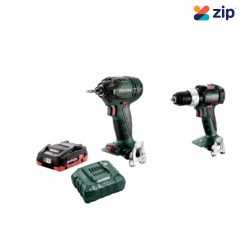 Metabo MET18BL21HD5.5BG - 18V 5.5Ah Brushless Cordless 2 Piece Combo Kit AU68201355