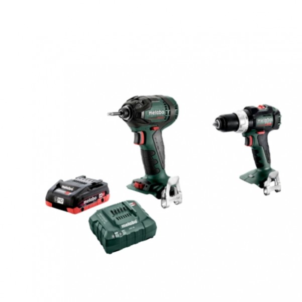 Metabo MET18BL21HD5.5BG - 18V 5.5Ah Brushless Cordless 2 Piece Combo Kit AU68201355