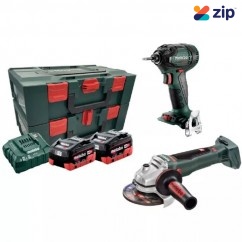 Metabo MET18BL2MB2HD5.5L - 2 Piece 18V  2x5.5Ah Cordless Brushless Combo Kit AU68202455