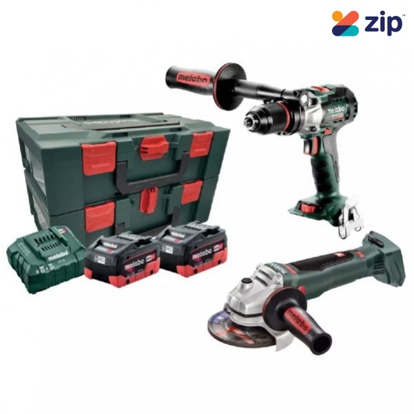 Metabo MET18BL2MB2HD8.0AT - 2 Piece 18V 2x8.0Ah Cordless Brushless Combo Kit AU68202880 Combo Kits 18v