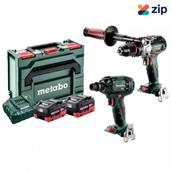 Metabo MET18BL2MB2HD8.0AR - 2 Piece 18V 2x8.0Ah Cordless Brushless Combo Kit AU68203180