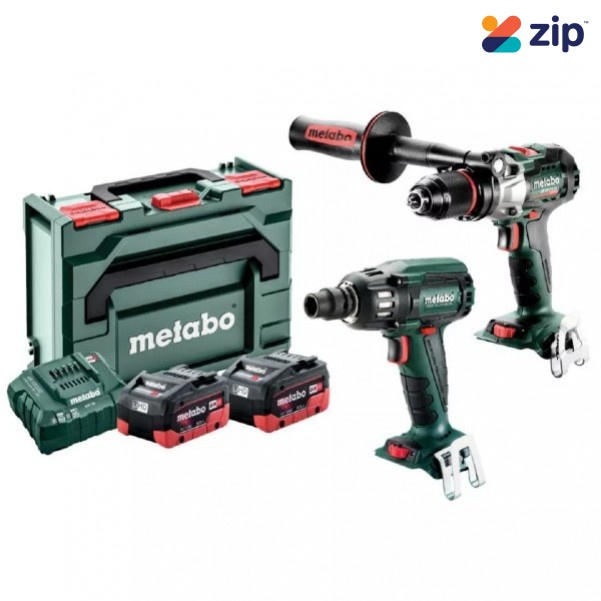 Metabo MET18BL2MB2HD8.0AS - 2 Piece 2x8.0Ah 18V Cordless Brushless Combo Kit AU68203280