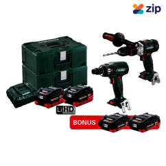 Metabo SB SSW 400 BL M HD 5.5 + 4.0 - 18V 5.5Ah Brushless Cordless 2 Piece Combo Kit AU68203554