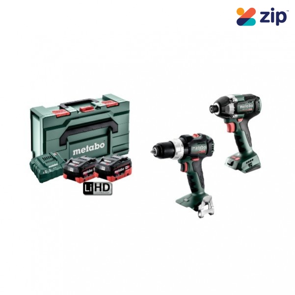 Metabo MET18BL2MB2HD5.5CF - 18V 2X5.5Ah 2 Piece Cordless Brushless Combo Kit AU68203850