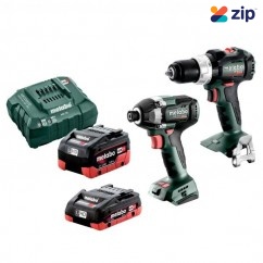 Metabo MET18BL22HD455DE -18V 5.5Ah/ 4.0 Ah Cordless Brushless 2 Piece Combo Kit AU68204450