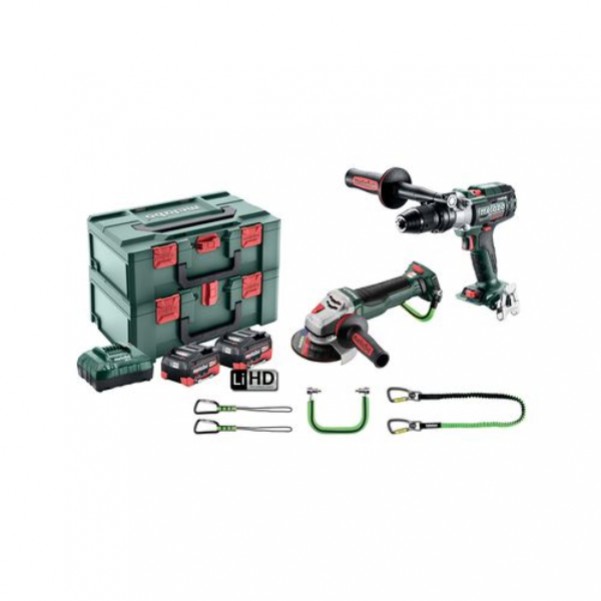 Metabo MET18BL2MB2HD5.5JK - 18V 5.5Ah Cordless Brushless 2 Pce Combo Kit AU68205850