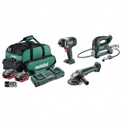 Metabo MET18MX3SB2HD5.5FB - 18V 5.5Ah Li-ion Cordless Brushless 3pce Combo Kit AU68307650