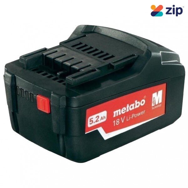 Metabo 5.2 Li - 18V 5.2AH Li-Power Battery 321000350 Batteries & Chargers