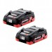 Metabo 4.0 LiHD TP  - 18V 4.0Ah LiHD Battery Twin Pack AU32102400