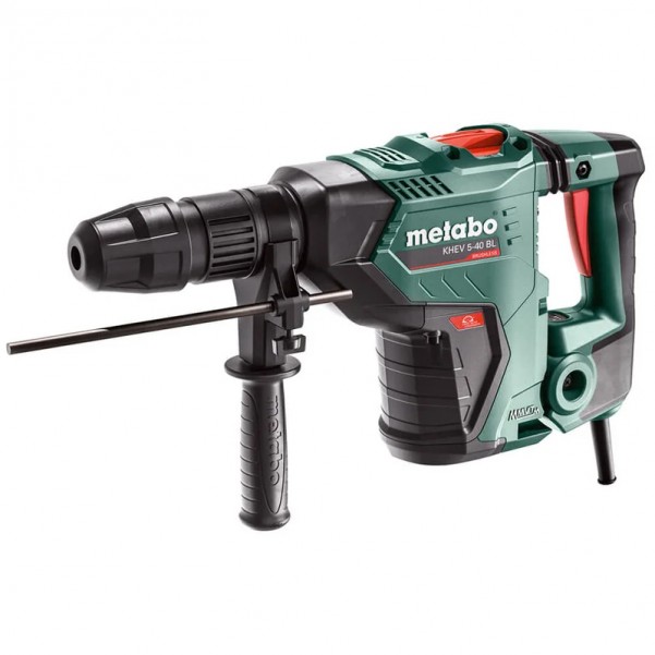 Metabo KHEV 5 40 BL - 1150W 40mm 5kg Class Brushless SDS Max Rotary Hammer 600765500 Cordless Tool Kits & Skins